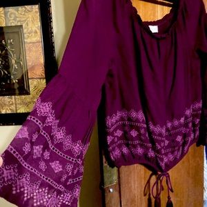 Never Worn Boho Top